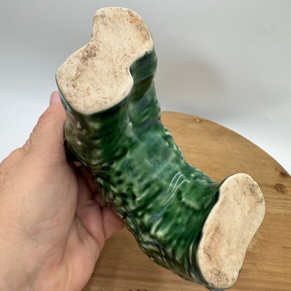 Vintage Green Cameron Clay Ceramic Lamb Planter, 1950’s - Picture 6 of 9